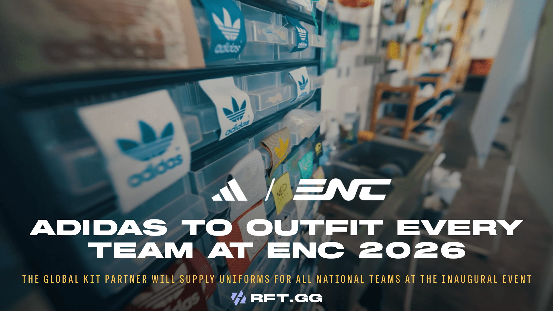 adidas ENC esports nation cup partnership outfit