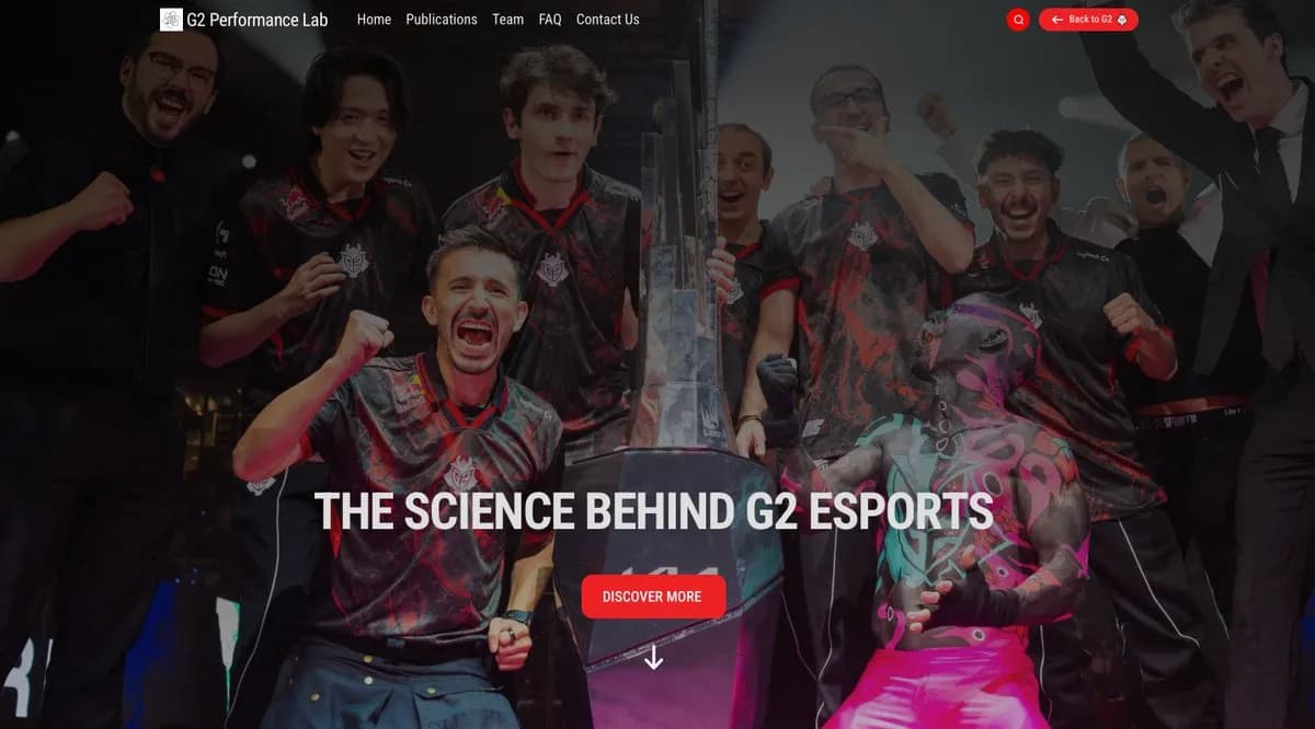 g2 esport performance lab