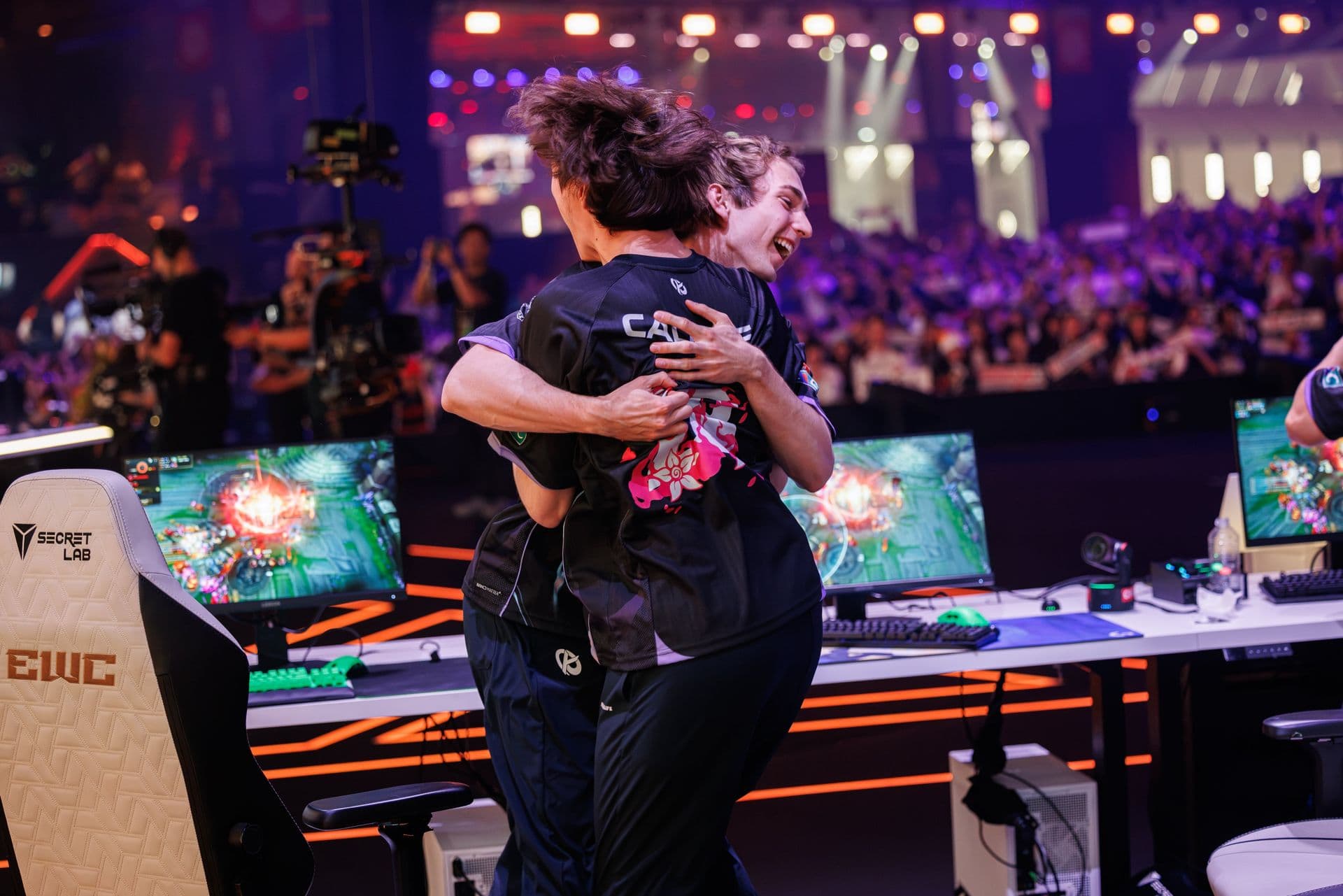 Caliste win T1