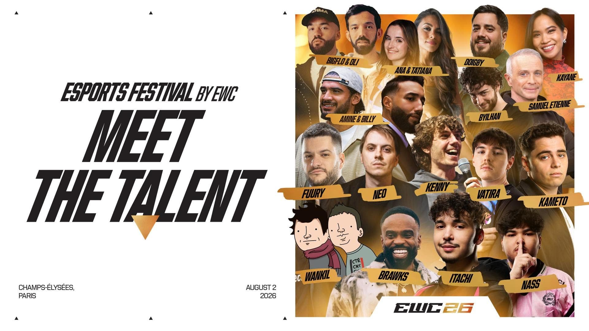 esport festival talents